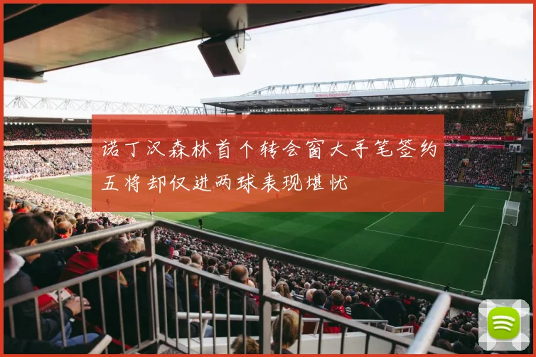 诺丁汉森林首个转会窗大手笔签约五将却仅进两球表现堪忧
