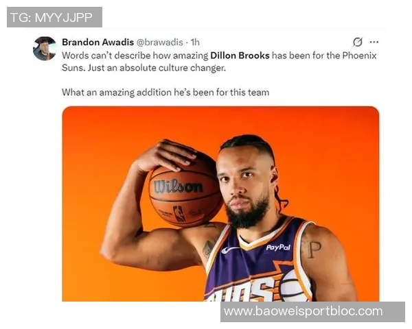 狄龙悄然改变太阳气质媒体人称其输出能力依旧强劲